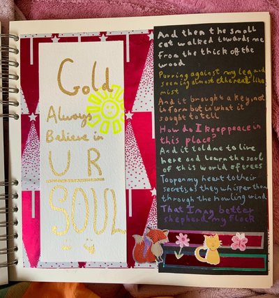 My Scrapbook Page 7 And Then The Small Cat Walked Towards Me.jpg