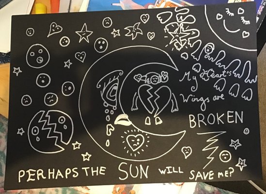 My Artwork My Heart's Wings Are Broken Perhaps The Sun Will Save Me?.jpg