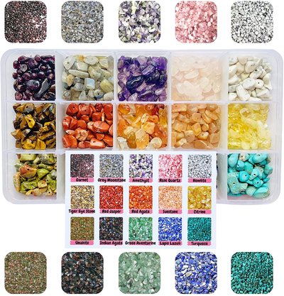 Natural Chip Gemstone Beads Jewellery Making Drilled Holes.jpg