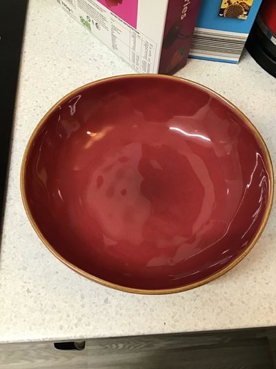 Glossy Warm Red Bowl with Yellow Rim.jpg