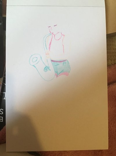 My Artwork Madoka Ayukawa Kimagure Orange Road Pastel Colours Work in Progress.jpg