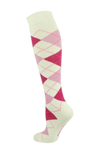 Light Pink and White Argyle Socks Nicky Adams.jpg