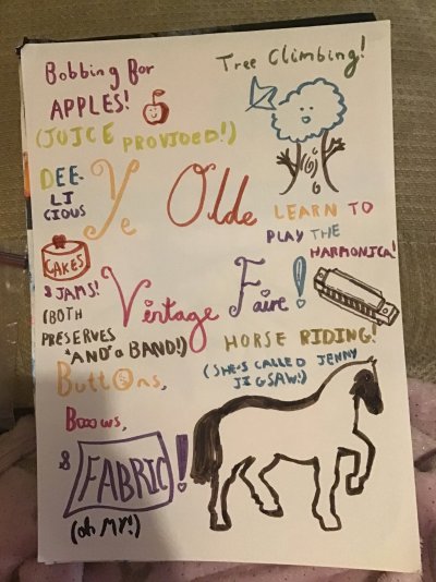 My Artwork Vintage Faire Poster Lettering Horse Docrafts Artiste Brush Pens Vintage Colours.jpg