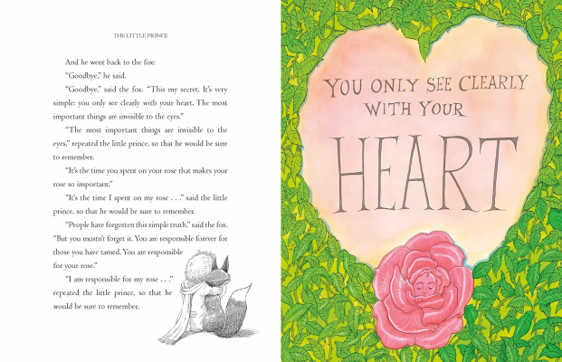 The Little Prince Antoine De Saint-Exupery Chris Riddell Ros Schwartz Hardcover Sample Page 1.png