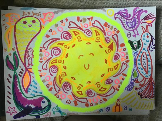 2023 Creative Project Week 29 Picture 17 Happy Sun With Fish and Birds.jpg