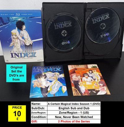 A Certain Magical Index Season 1 DVD.jpg
