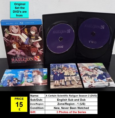 A Certain Scientific Railgun Season 2 DVD.jpg