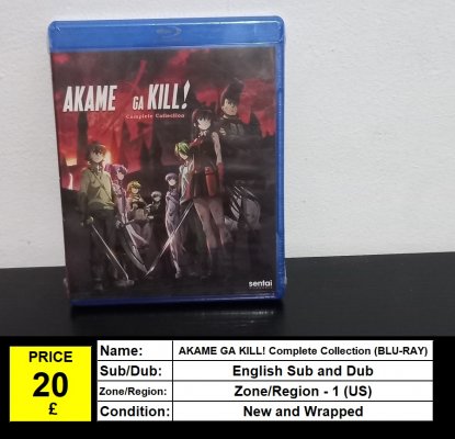 AKAME GA KILL! Complete Collection (Blu Ray).jpg
