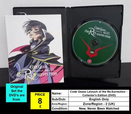 Code Geass Lelouch of the Re;Surrection - Collector's Edition (DVD).jpg