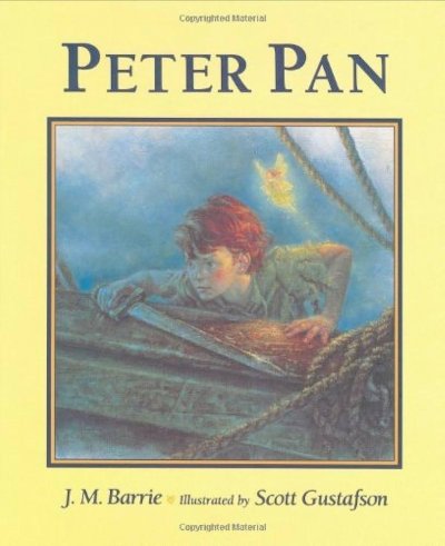 Peter Pan - J.M. Barrie:Scott Gustafson Unabridged Illustrated Hardcover.jpg