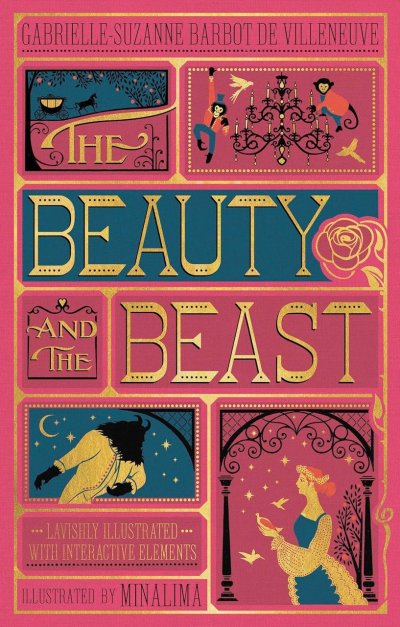 The Beauty and the Beast - Gabrielle-Suzanne Barbot De Villeneuve:Mina Lima Unabridged Illustr...jpg