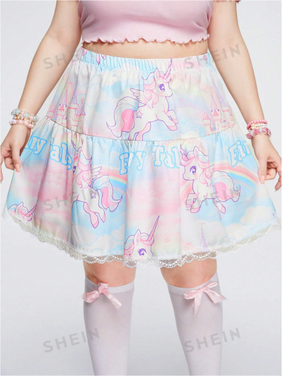 Screenshot 2024-06-26 at 21-09-58 ROMWE Kawaii Plus Size Ladies' Cartoon Unicorn Printed Asymm...png
