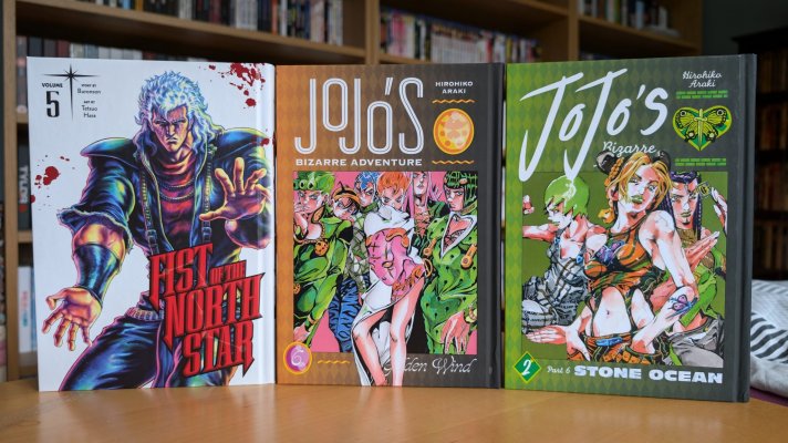 Manga Haul 7 - FOTNS 5 and JoJo.jpg