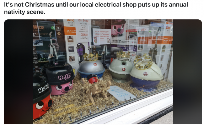 It's Not Christmas Until Our Local Electrical Shop Puts Up It's Annual Nativity Scene.png