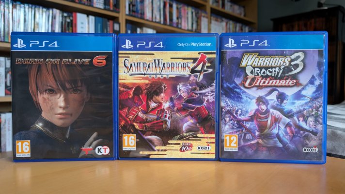 PS4 Haul 2025 - 01 - Koei Tecmo games.jpg