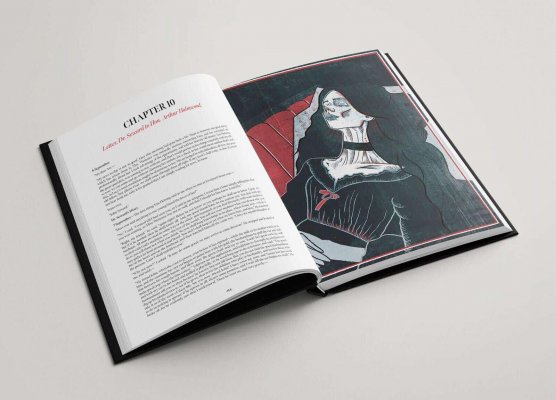 Dracula Sophie Atkinson Illustrated Hardback Interior Image 1.jpg