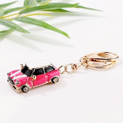 Temu Accessories 18 - Rose Red 3D Mini Cooper Car Keyring.jpg