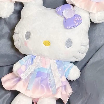 Temu Plushies 06 - Hello Kitty Plush Pastel Dress.jpg