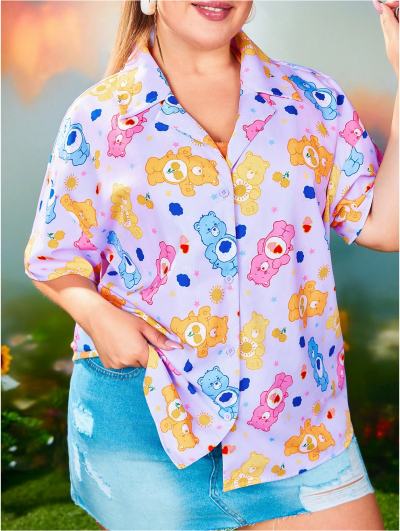 Screenshot 2025-03-25 at 08-39-51 SHEIN X Care Bears Plus Size Summer Casual Bear Print Short ...png