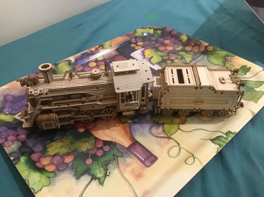 2025 Creative Project Week 13 3D Wooden Puzzle 01 - Train with Detachable Carriage.jpg