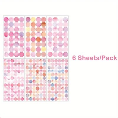 Temu Stickers 03 - Monet Pink Dots.jpg