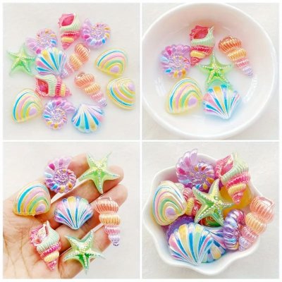 Temu Figurines 06 - Shiny Resin Shell Shapes.jpg