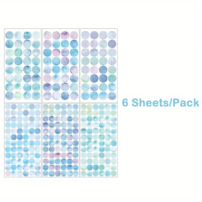 Temu Stickers 04 - Monet Blue Dots.jpg
