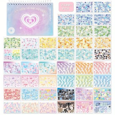 Temu Stickers 08 - An Array of Stars Sticker Book 2500.jpg