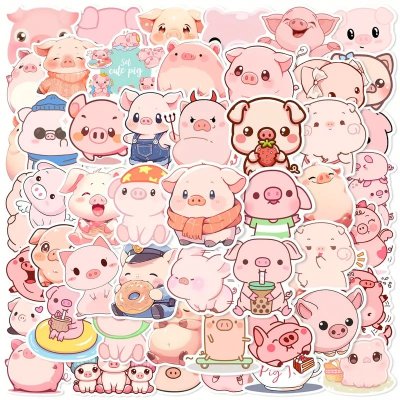 Temu Stickers 12 - Cute Piggies.jpg