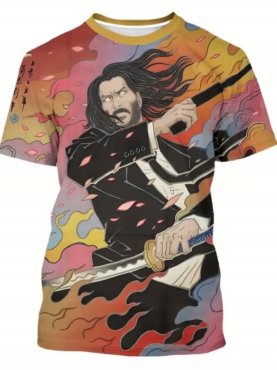 Temu Clothing 58 - John Wick Meets Gankutsuou T-shirt.jpg