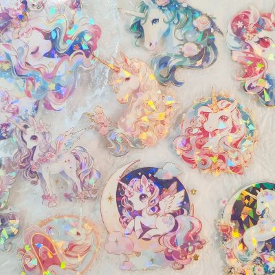 Temu Stickers 18 - Unicorn Vinyl Decals.jpg