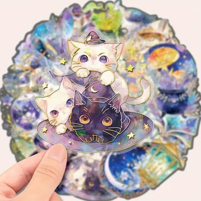 Temu Stickers 24 - Magical Items and Creatures Foil Effect PET.jpg