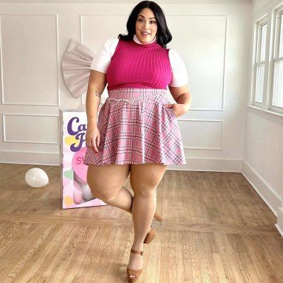 Snag Tights Plaid Mini-Flare Skirt - Highland Rose (V2).jpg