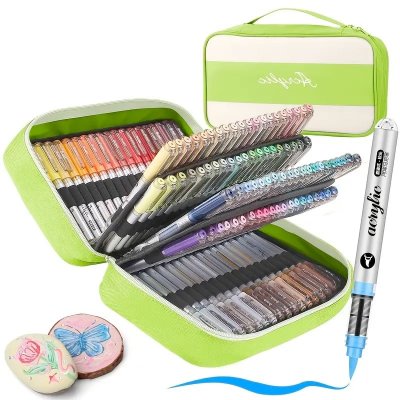 Temu Art Supplies 01 - Grasp Acrylic Paint Markers 120 Colours.jpg