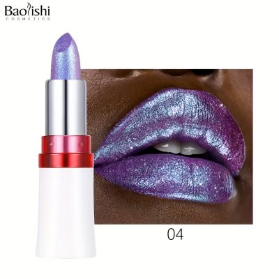 Temu Makeup 15 - Chrome Lipstick Blue Purple.jpg