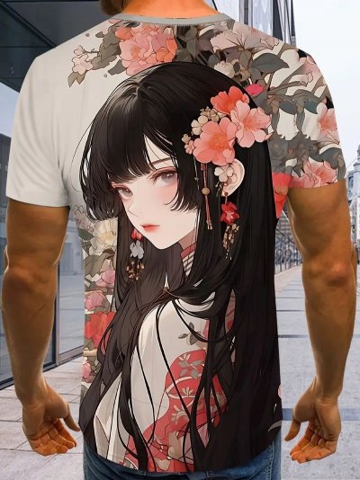 black hair peach flowers.jpg