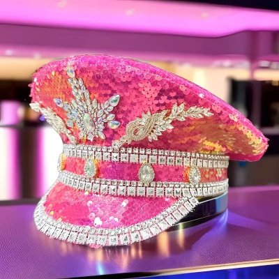 Temu Accessories 26 - Dazzling Pink Sequin Hat.jpg
