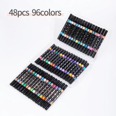 Temu Art Supplies 05 - Glitter Markers 96 Colours.jpg