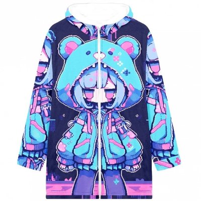 DevilInspired Y2K Blue Pink Hoodie Chibi Anime Videogame Girl.jpg