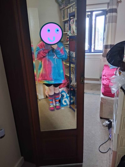 Me in my Barbie Movie I Am Kenough Hoodie Face Obscured.jpg