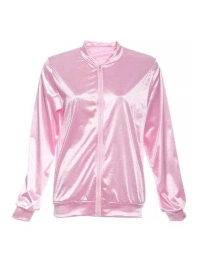 Temu Clothing 72 - Pink Satin Bomber Jacket.jpg