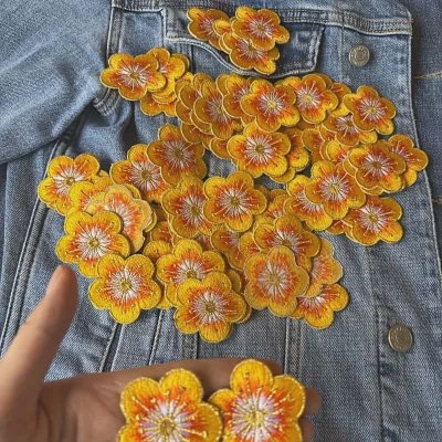 Temu Textiles 20 Image 01 - Embroidered Flower Appliques Yellow x 10.jpg