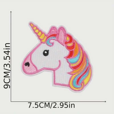 Temu Textiles 14 Image 02 - Heart With Pattern Unicorn Other Girly Embroidered Appliques x 30.jpg