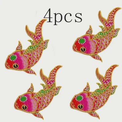 Temu Textiles 17 Image 01 - Red Carp Embroidered Appliques x 4.jpg