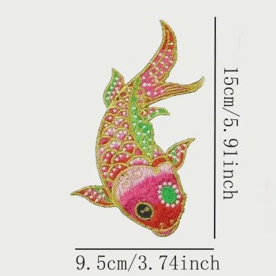 Temu Textiles 17 Image 02 - Red Carp Embroidered Appliques x 4.jpg