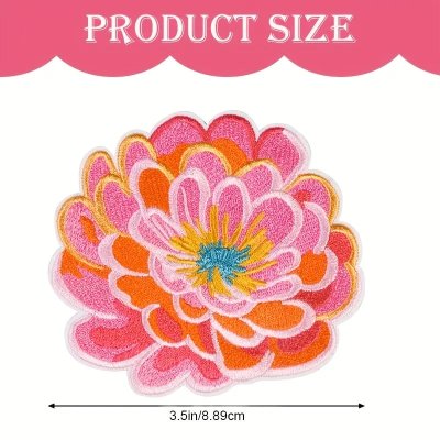 Temu Textiles 04 - Embroidered Flower Applique Pink Red Yellow Orange Gold.jpg