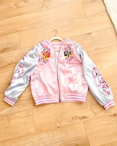 Vinted Pink and Grey Sukajan Embroidered Jacket Image 1 Front.jpg