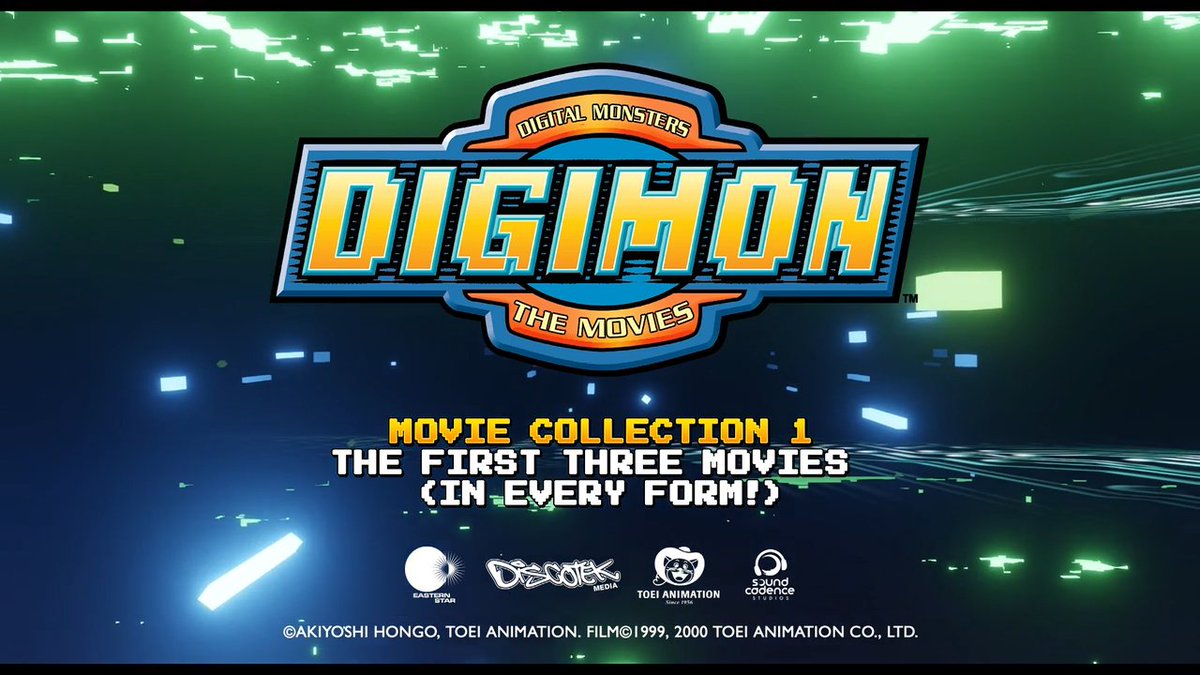 Discotek Media - Coming December 27th 2022! Digimon Adventure the original  English language first series on Blu-ray! Rightstuf pre-order link:    English dub, English closed