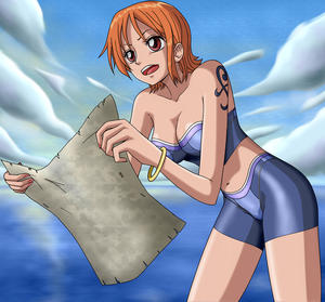 Nami_holding_a_map___One_Piece_by_KaenDD.png